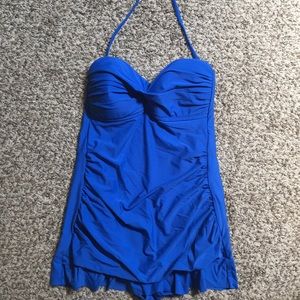 EUC Kenneth Cole Halter One Piece Swimsuit